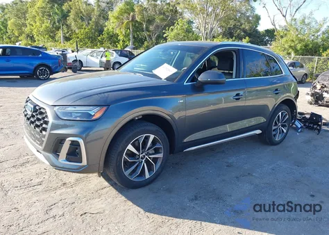 2023 Audi Q5 Premium Plus 45 Tfsi S Line Quattro from USA, damaged, VIN WA1EAAFY2P2173033